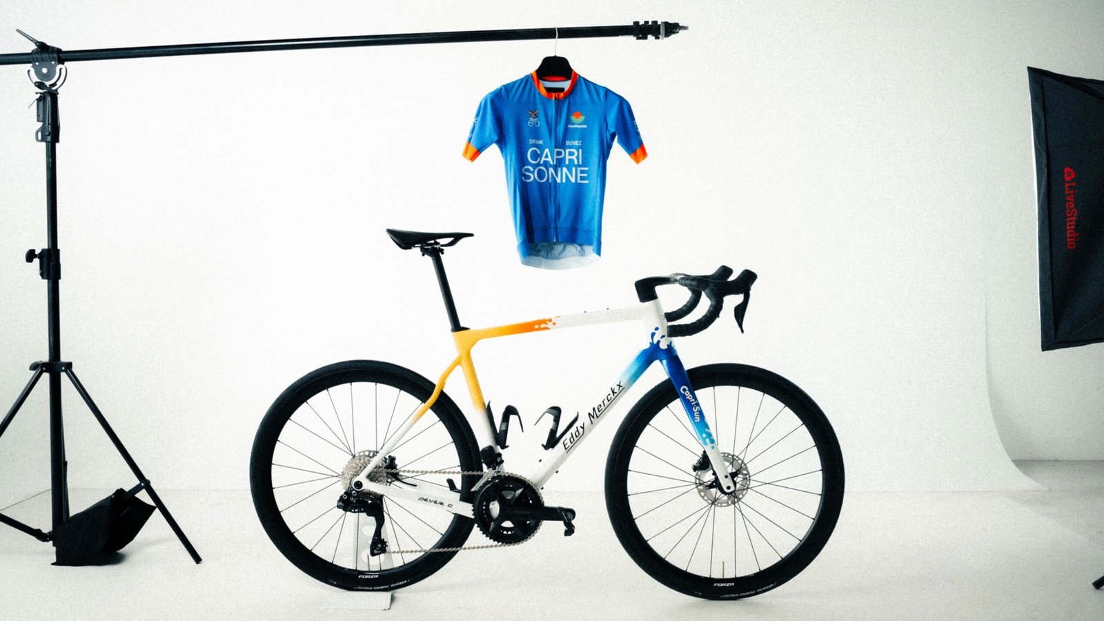We didn't see this coming: This Eddy Merckx x Capri-Sun bike is the most unexpected collab we've seen all year