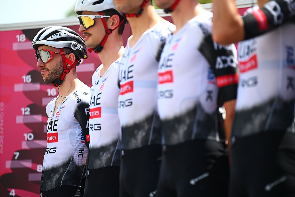 'We're happy with where we are' - UAE Team Emirates-XRG upbeat on Giro d'Italia options despite Primoz Roglič's time trial success 