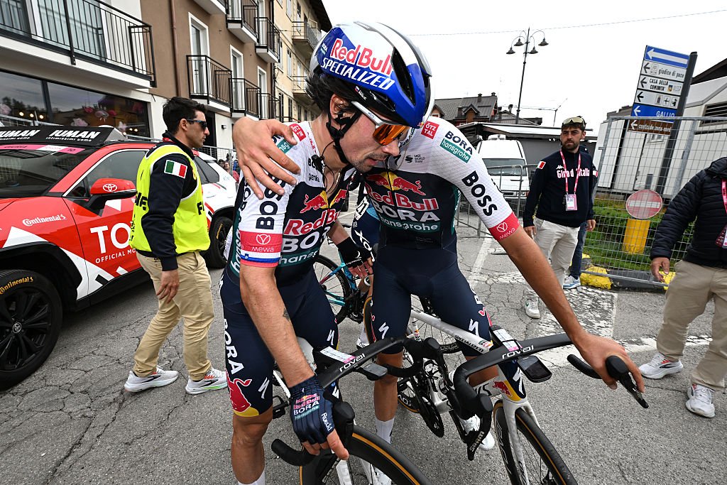 'When he's in pain, health comes first' - Red Bull-Bora-Hansgrohe could pull Primož Roglič from the Giro d'Italia due to his crash injuries